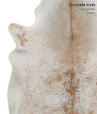 Salt and Pepper Brown Cowhide Rug #84860