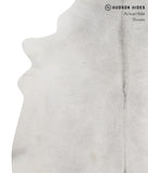 Light Grey Cowhide Rug #84873