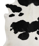 Black and White Cowhide Rug #84878