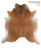 Solid Brown Cowhide Rug #84884