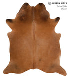 Solid Brown Cowhide Rug #84895
