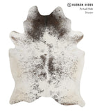 Salt and Pepper Brown Cowhide Rug #84975