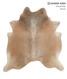 Grey with Beige Cowhide Rug #84982