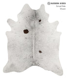 Salt and Pepper Black Cowhide Rug #85019