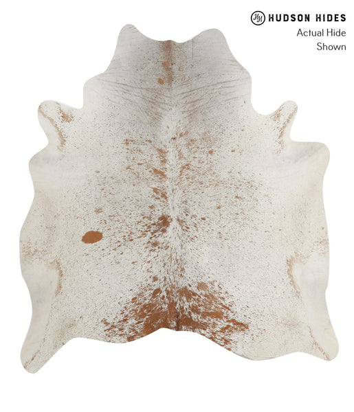 Salt and Pepper Brown Cowhide Rug #85052