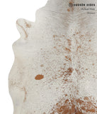 Salt and Pepper Brown Cowhide Rug #85052