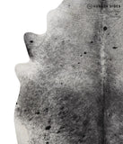 Salt and Pepper Black Cowhide Rug #85103