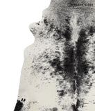 Salt and Pepper Black Cowhide Rug #85110