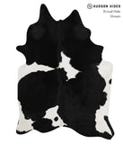 Black and White Cowhide Rug #85166