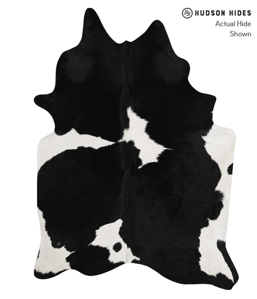 Black and White Cowhide Rug #85166