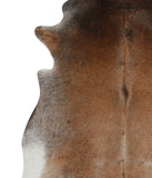Grey with Beige Cowhide Rug #85258
