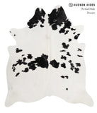 Black and White Cowhide Rug #85260