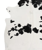Black and White Cowhide Rug #85260