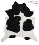 Black and White Cowhide Rug #85280