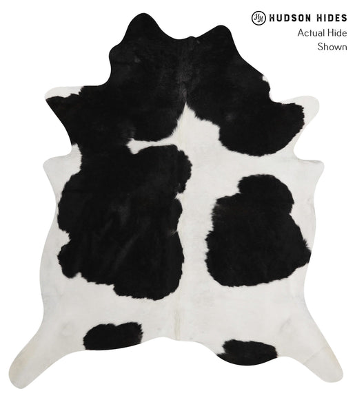 Black and White Cowhide Rug #85280