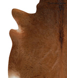 Solid Brown Cowhide Rug #85282
