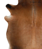 Brown with Red Cowhide Rug #85285