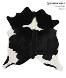 Black and White Cowhide Rug #85292
