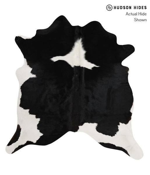 Black and White Cowhide Rug #85292