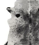 Salt and Pepper Black Cowhide Rug #85300