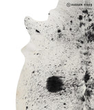 Salt and Pepper Black Cowhide Rug #85322