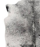 Salt and Pepper Black Cowhide Rug #85327