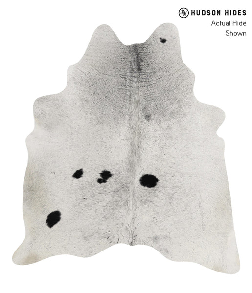 Salt and Pepper Black Cowhide Rug #85378