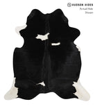 Black and White Cowhide Rug #85389