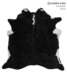 Black and White Cowhide Rug #85445