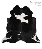Black and White Cowhide Rug #85461