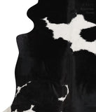 Black and White Cowhide Rug #85461
