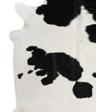 Black and White Cowhide Rug #85568