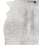 Salt and Pepper Black Cowhide Rug #85576
