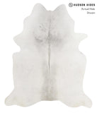 Light Grey Cowhide Rug #85618