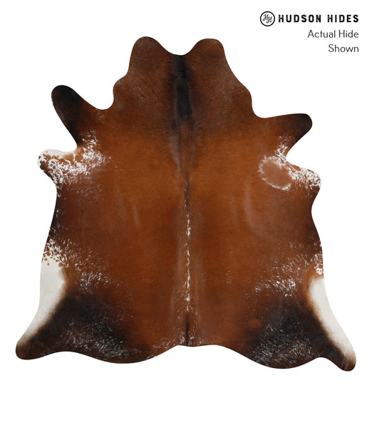 Salt and Pepper Brown Cowhide Rug #85630