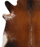 Salt and Pepper Brown Cowhide Rug #85630