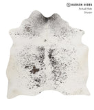 Salt and Pepper Black Cowhide Rug #85635
