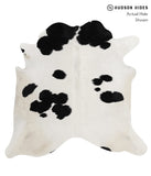 Black and White Cowhide Rug #85666