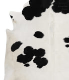 Black and White Cowhide Rug #85666