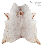 Salt and Pepper Brown Cowhide Rug #85845