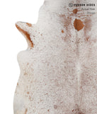 Salt and Pepper Brown Cowhide Rug #85845