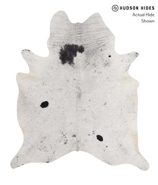Salt and Pepper Black Cowhide Rug #85867