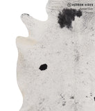 Salt and Pepper Black Cowhide Rug #85867