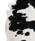 Black and White Cowhide Rug #85886