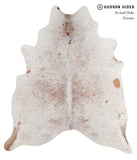 Salt and Pepper Brown Cowhide Rug #85904