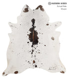 Salt and Pepper Black Cowhide Rug #85907