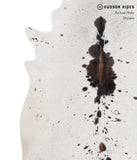 Salt and Pepper Black Cowhide Rug #85907