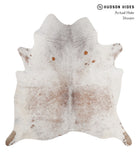 Salt and Pepper Brown Cowhide Rug #85921