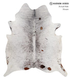 Salt and Pepper Black Cowhide Rug #85922