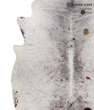 Salt and Pepper Black Cowhide Rug #85922